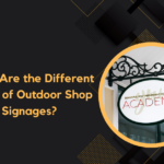 Outdoor Shop Signages
