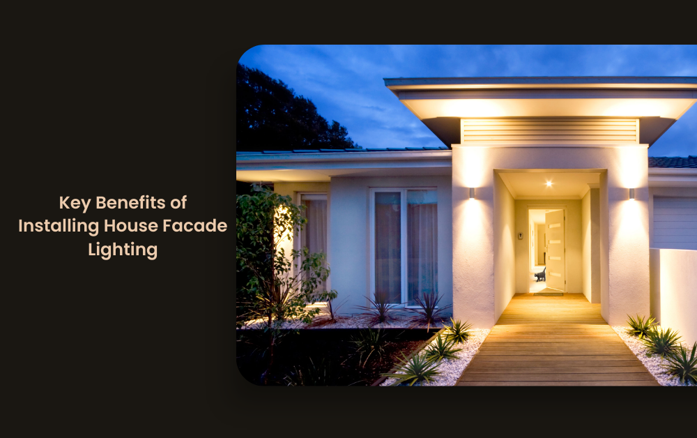 house facade lighting