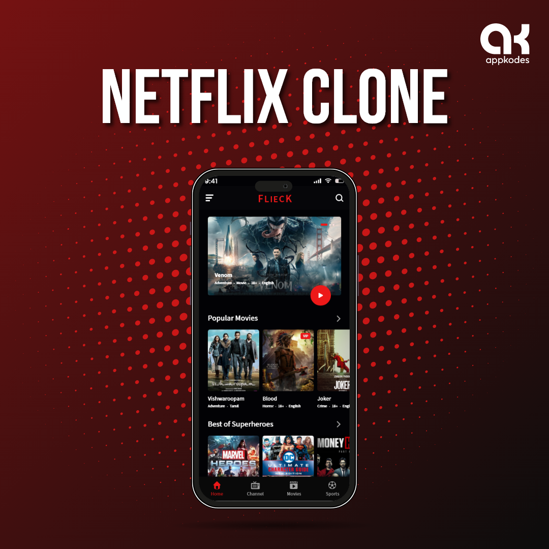 Netflix Clone: Take Your Business to New Heights with Advanc