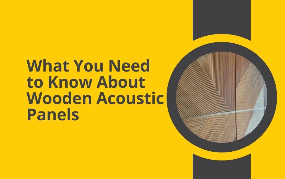 wooden acoustic panels