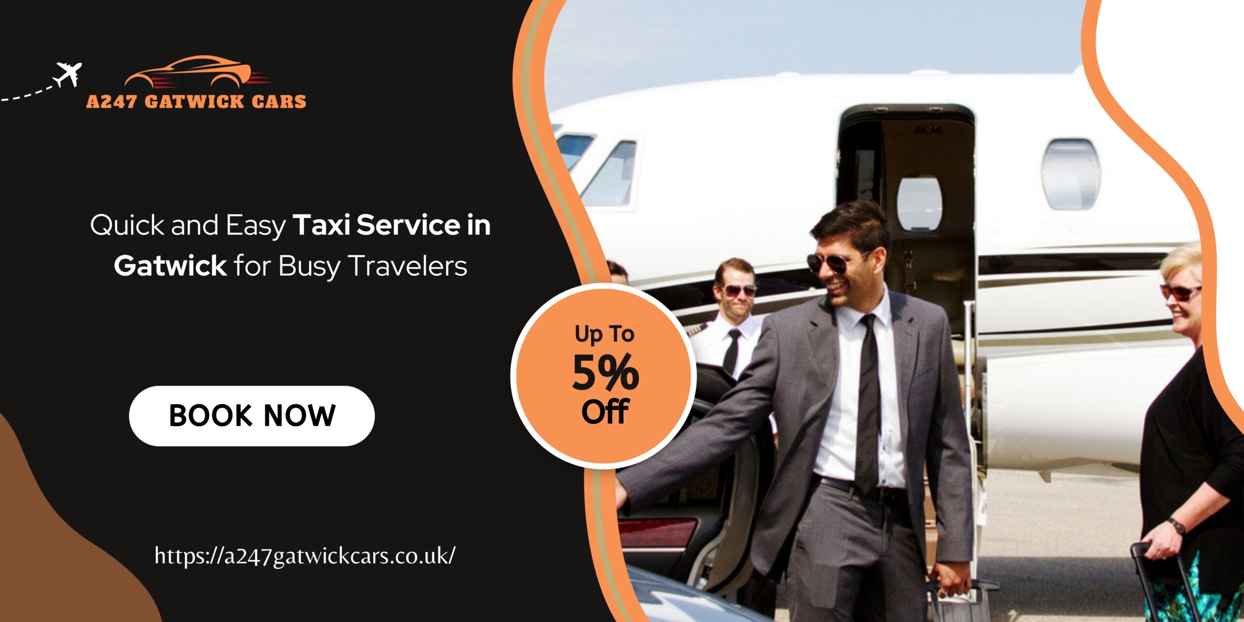 Quick and Easy Taxi Service in Gatwick for Busy Travelers