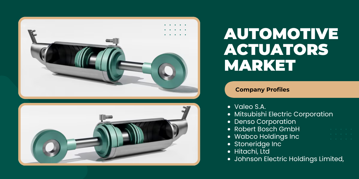 Automotive Actuators Market Growth and Trends {2028} Detailed Analysis and Report