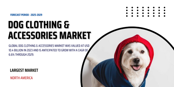 Dog Clothing & Accessories Market {Growth USD 10.4 Billion Value and 6.6% CAGR}