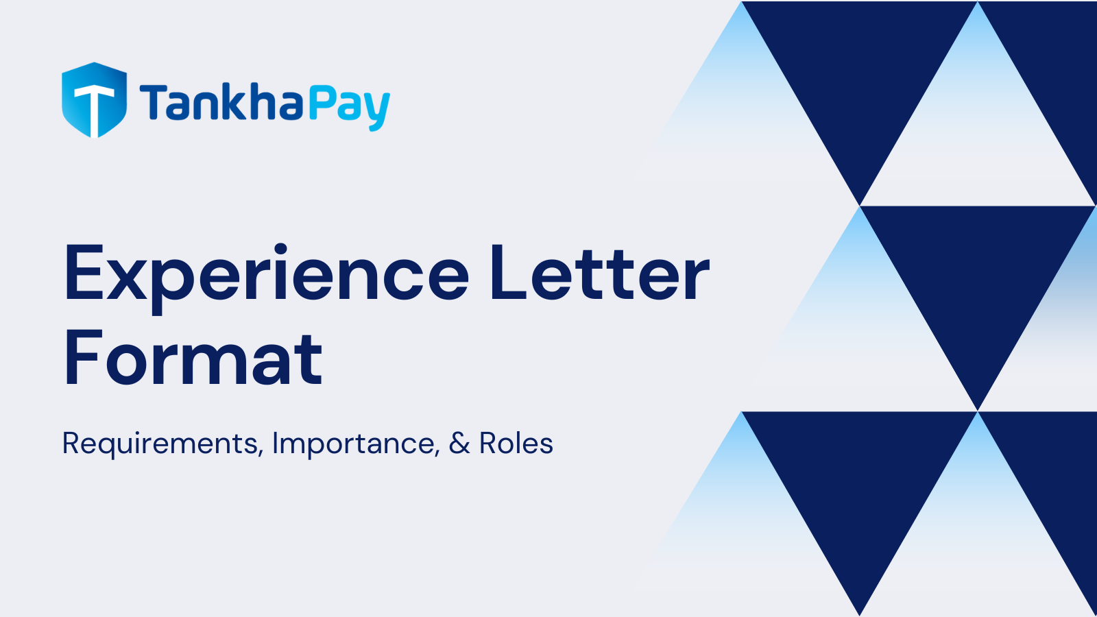 Experience Letter Formate