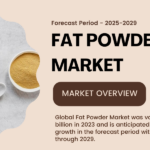 Global Fat Powder Market was valued at USD 2.32 billion and may grow in the forecast with a CAGR of 5.18% by 2029.