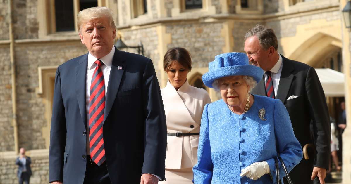 Trump Denies Being Rude to Queen Elizabeth, Claims He Was Her 'Favorite President