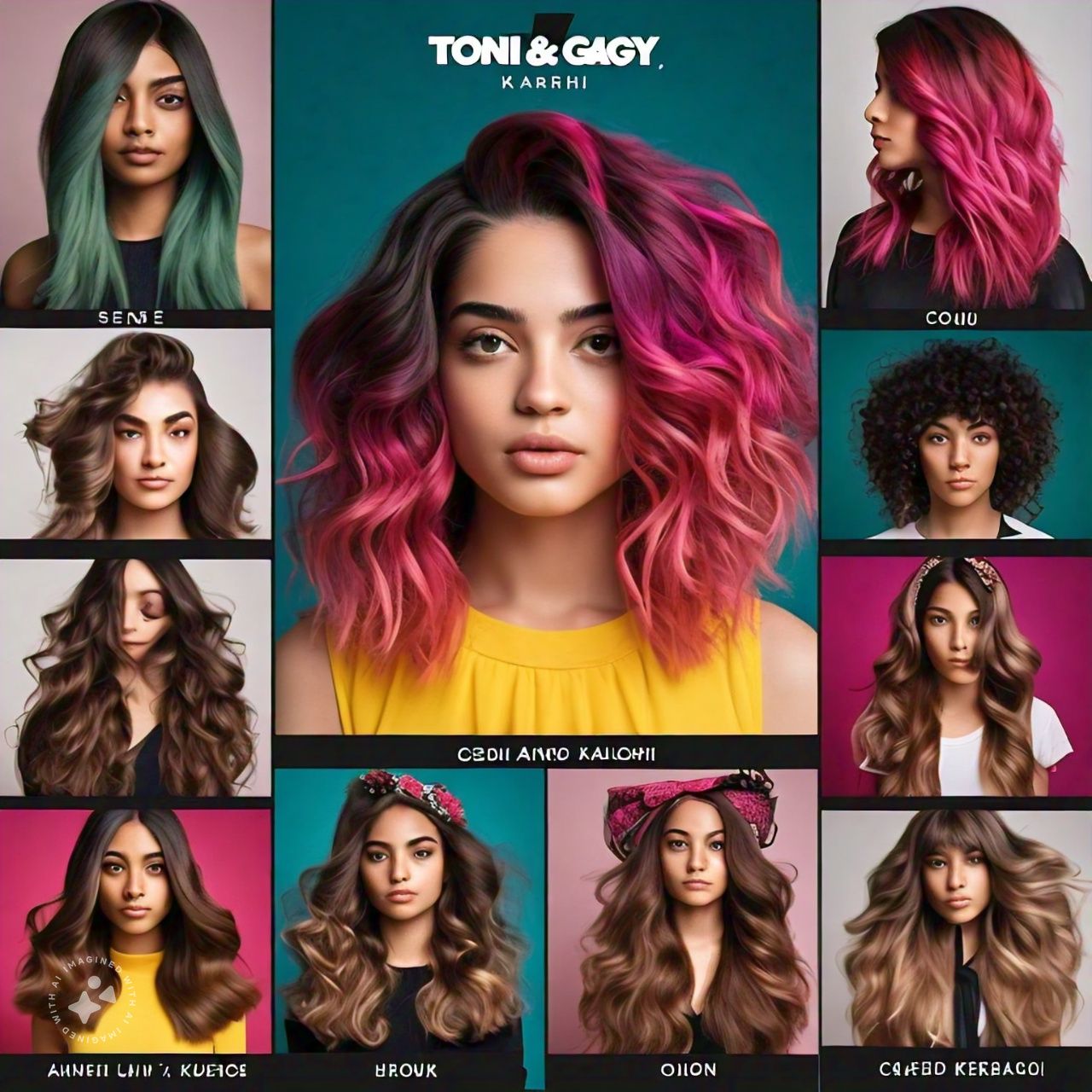 10 Eye-Catching Hairstyles for Girls by Toni and Guy Karachi