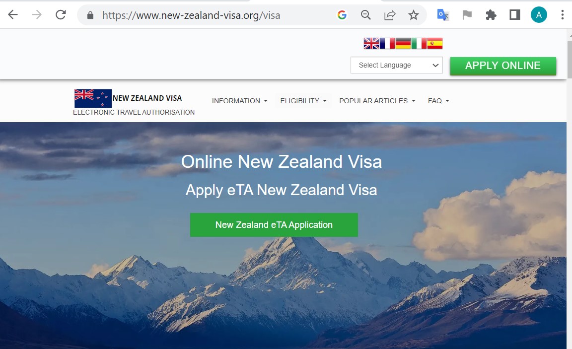 FOR SWEDISH CITIZENS – FOR SWEDISH CITIZENS – NEW ZEALAND G