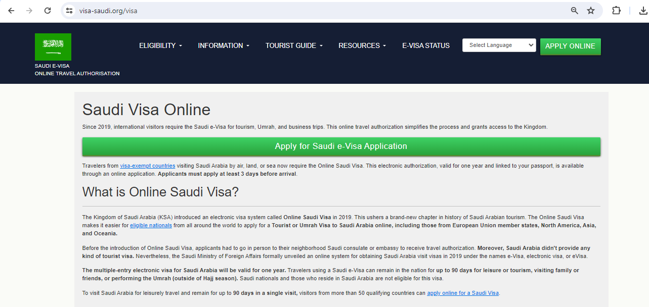 FOR POLAND CITIZENS – SAUDI Kingdom of Saudi Arabia Official