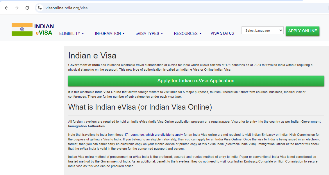 FOR SPANISH CITIZENS – INDIAN ELECTRONIC VISA Official Ind