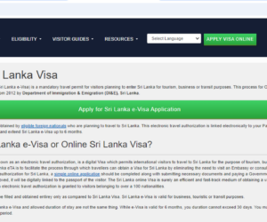 FROM LAOS – SRILANKA  Sri Lankan Visa Online Application Center – The simplest, easiest, trusted and reliable method of obtaining Sri Lanka Entry for Tourist or Business Visit – ສີລັງກາ Electronic Visa Application Online Office