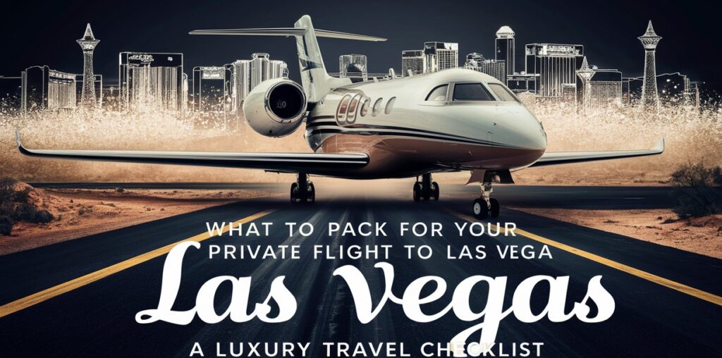 What to Pack for Your Private Flight to Las Vegas: A Luxury Travel Checklist?