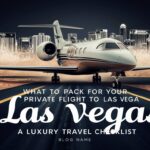 What to Pack for Your Private Flight to Las Vegas: A Luxury Travel Checklist?