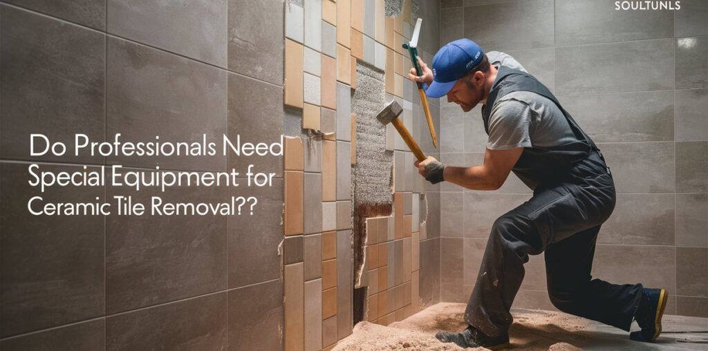 Do Professionals Need Special Equipment for Ceramic Tile Removal?