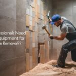 Do Professionals Need Special Equipment for Ceramic Tile Removal?