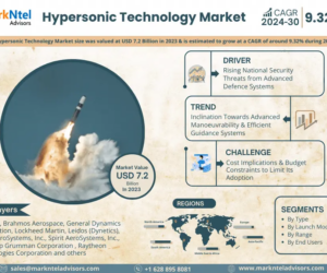 Hypersonic Technology Market Projections: Size and Share Trends from 2024 to 2030