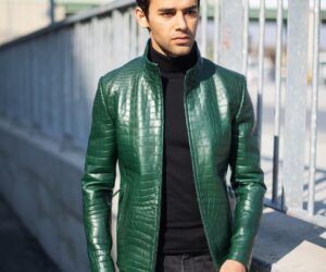 Light Green vs Dark Green Leather Jackets for Men: Which to Choose?