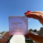 clear business cards
