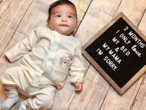 2 Month Baby Photoshoot