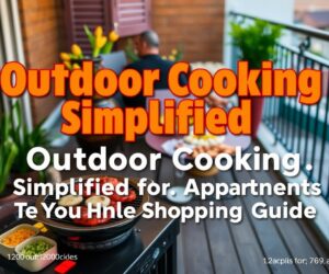 Outdoor Cooking Simplified for Apartments: Your Online Shopping Guide