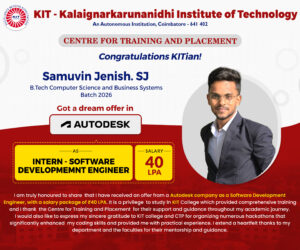 KIT Celebrates Placements and Invites Future Achievers