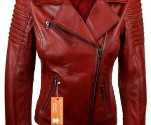 The Ultimate Guide to Women’s Red Leather Jackets