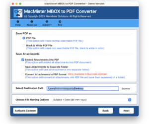 How can you Convert MBOX Files to PDF on Mac?