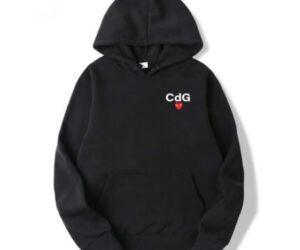 CDG Hoodie: Soft Inner Lining for Extra Comfort