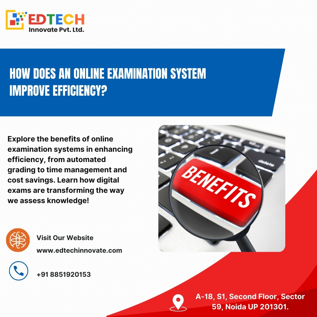 benefits of online examination system