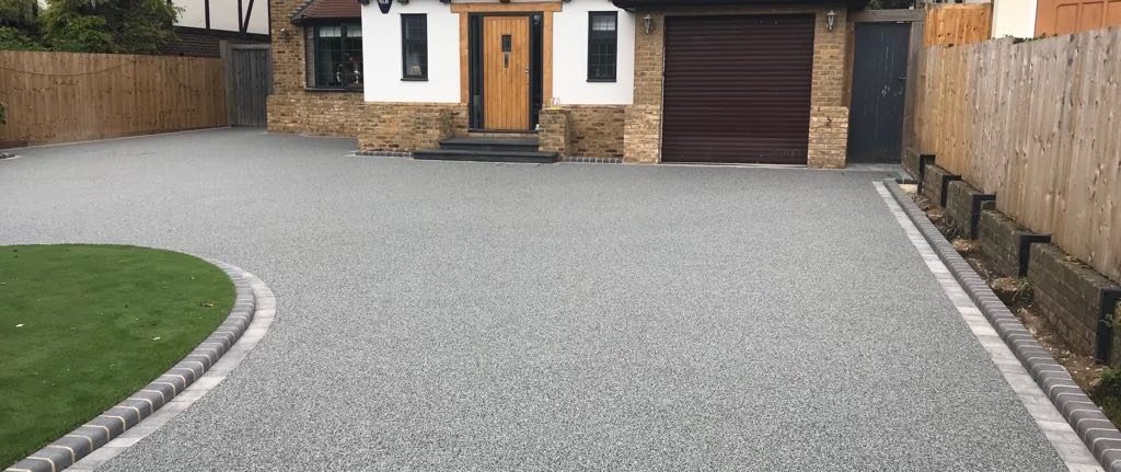 outside driveways completed