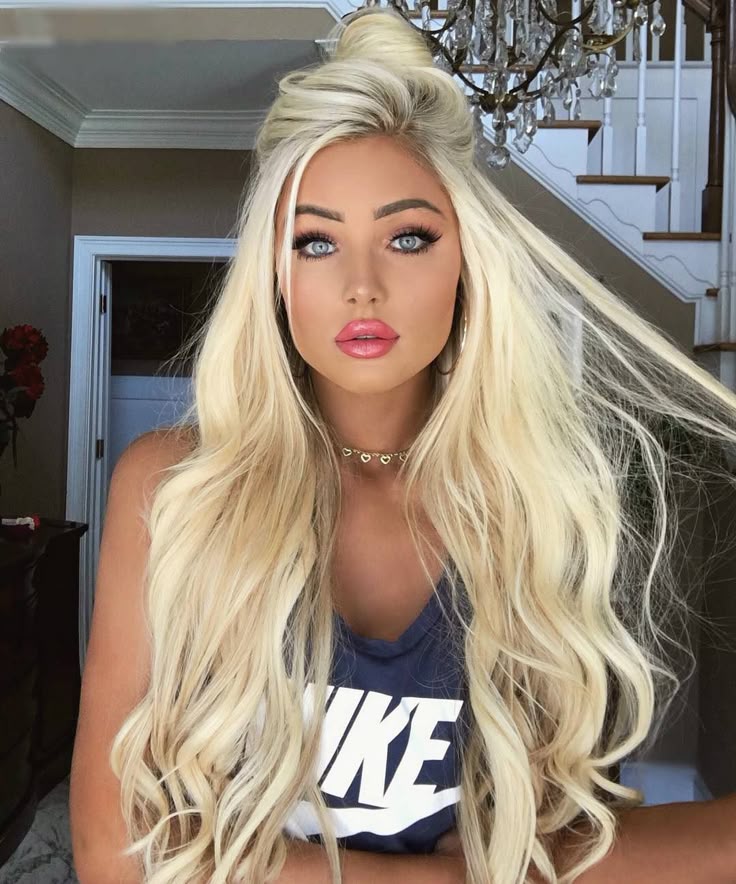 light blonde hair