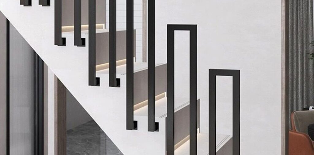 modern stair railing​