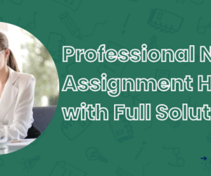Professional Nursing Assignment Help with Full Solutions