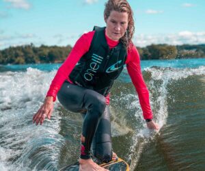 Surfing on a boat: The Extreme Water Adventure