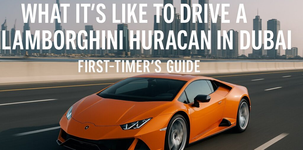 What It's Like to Drive a Lamborghini Huracan in Dubai: First-Timer's Guide