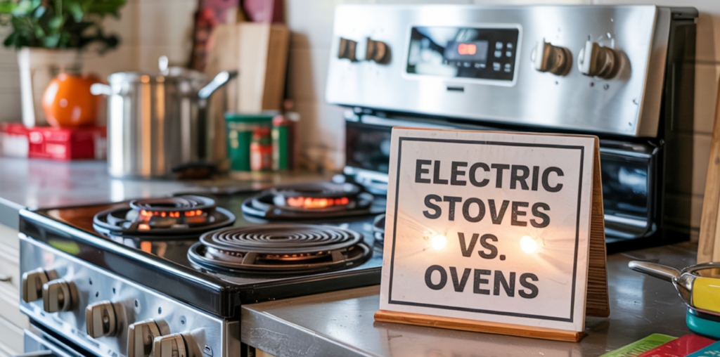 Electric stoves Vs Ovens