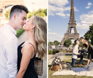 A Magical Eiffel Tower Engagement to Remember Forever