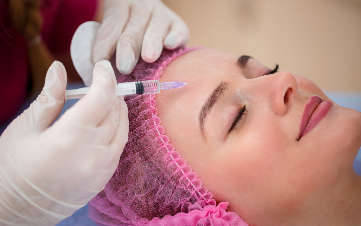 Botox treatment for face