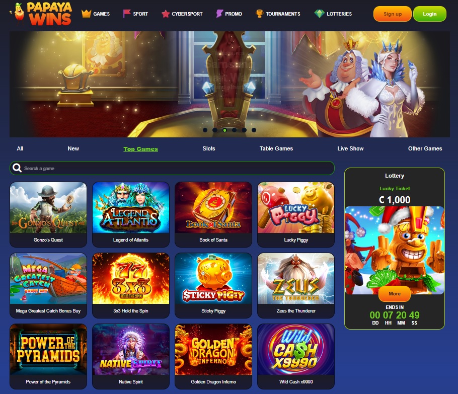 Experience Excitement and Thrills at Casino Papaya Wins Experience Excitement and Thrills at Casino Papaya Wins