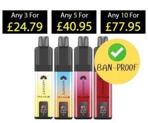 Hayati Pro Max at Univapez in UK