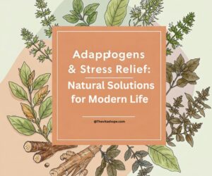 Adaptogens and Stress Relief: Natural Solutions for Modern Life