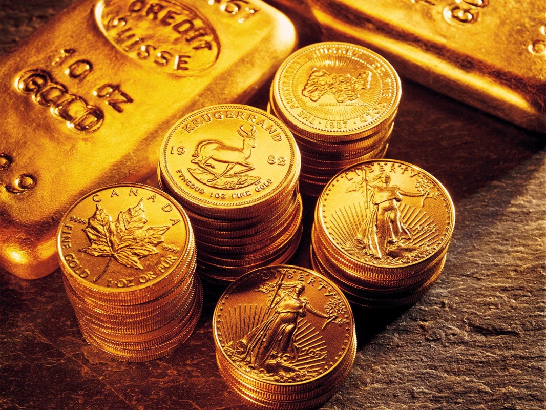 Gold coins