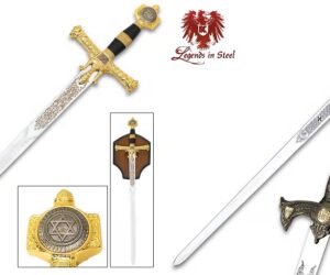 Displaying Replica Blades: A Guide to Showcasing Medieval Swords