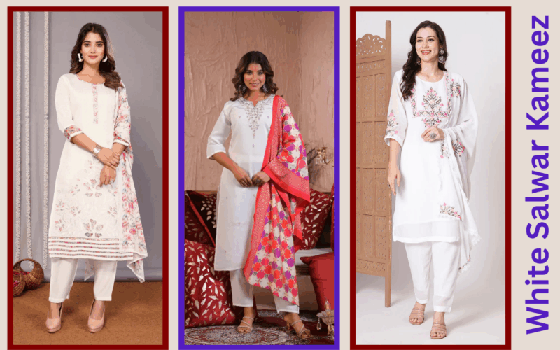 10 Must-Have White Salwar Kameez​ from SilverBin’s Latest Collection
